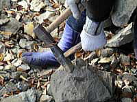 �R���X�P�Ő΂�؂�